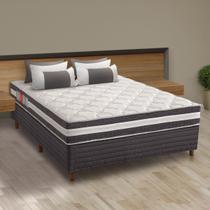 Conjunto box d33 max saúde selado premium casal 138 x 188 x 62