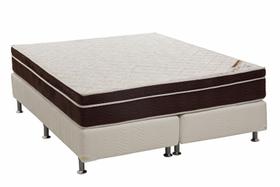 Conjunto Box Exclusive Ortopedico Queen 158 cm (LARG) - 43147 Conjunto Box Exclusive Ortopedico Queen 158 cm (LARG) - 43147