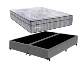 Conjunto Box King (Colchão Exclusive Sleep Ortobom + Base Box)