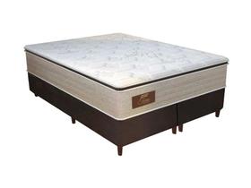 Conjunto Box King Gazin 193x203cm Twins Marrom