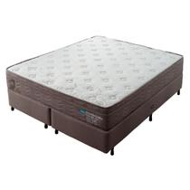 Conjunto Box King Mola Ensacada Probel Cairo Ultra Gel (193x203x56cm) Branco