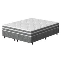 Conjunto Box King Mola Ensacada ProDormir Akira (193x203x46cm) Branco