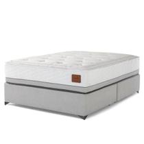 Conjunto Box King Size Luna One Side Pillow Top Base Exclusive Com 1 USB 193x203cm - 67592 - Sun House