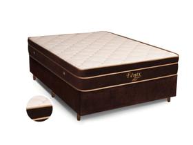 Conjunto box queen 1,58 fenix preto -pitol