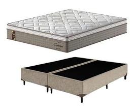 Conjunto Box Queen (Colchão Cameron Pillow Euro Probel + Base Box) Conjunto Box Queen (Colchão Cameron Pillow Euro Probel + Base Box)