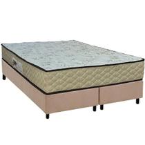 Conjunto Box Queen: Colchão Espuma Paropas AG65 Sofistic Clean + Base CRC Suede Clean (158x198) Conjunto Box Queen: Colchão Espuma Paropas AG65 Sofistic Clean + Base CRC Suede Clean (158x198)