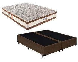 Conjunto Box Queen (Colchão Ortomax D45 Biflex + Base Box) Conjunto Box Queen (Colchão Ortomax D45 Biflex + Base Box)