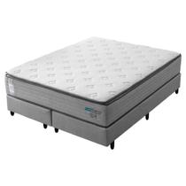 Conjunto Box Queen Mola Ensacada Probel Elegancy Springs (158x198x60cm) Branco