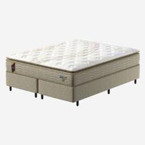 Conjunto Box Queen Mola Ensacada Probel Excede Premium (158x198x56cm) Branco