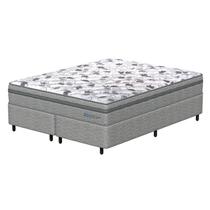 Conjunto Box Queen Mola Probel Napoli (158x198x56cm) Branco Conjunto Box Queen Mola Probel Napoli (158x198x56cm) Branco