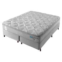 Conjunto Box Queen Mola Probel Roma (158x198x56cm) Branco