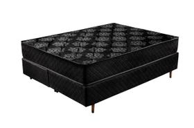Conjunto Box Solteiro Americano Dallas 100% Molas Ensacadas com Espuma D26 0,96x2,03x0,63