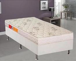 Conjunto Box Solteiro (Colchão Diamante D33 Orthocrin + Base Box)