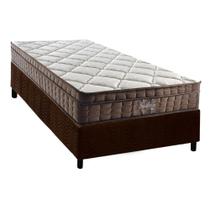 Conjunto Box Solteiro: Colchão Espuma D Angelis Anjos D28 / AG65 Anjos Star + Base CRC Suede Brown (88x188) Conjunto Box Solteiro: Colchão Espuma D Angelis Anjos D28 / AG65 Anjos Star + Base CRC Suede Brown (88x188)