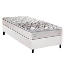 Conjunto Box Solteiro: Colchão Espuma Herval AG65 Santorini C1604 + Base CRC Corano White (88x188) Conjunto Box Solteiro: Colchão Espuma Herval AG65 Santorini C1604 + Base CRC Corano White (88x188)