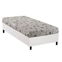 Conjunto Box Solteiro: Colchão Espuma Herval D26 Sueño Liso + Base CRC Corano White (88x188) Conjunto Box Solteiro: Colchão Espuma Herval D26 Sueño Liso + Base CRC Corano White (88x188)