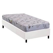Conjunto Box Solteiro: Colchão Espuma Herval D28 St. Louis + Base CRC Corano White (88x188)