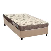 Conjunto Box Solteiro: Colchão Espuma Orthoflex D28 Comfortpedic+ Base CRC Suede Clean (88x188) Conjunto Box Solteiro: Colchão Espuma Orthoflex D28 Comfortpedic+ Base CRC Suede Clean (88x188)
