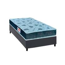 Conjunto Box Solteiro: Colchão Espuma Orthoflex D45 Comfortpedic + Base CRC Courano Gray(88x188) Conjunto Box Solteiro: Colchão Espuma Orthoflex D45 Comfortpedic + Base CRC Courano Gray(88x188)