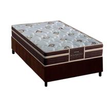 Conjunto Box Solteiro: Colchão Espuma Probel D33 Firmepedic ProDormir Advanced Tech1500 Plus Brown + Base CRC Suede Brown (78x188) Conjunto Box Solteiro: Colchão Espuma Probel D33 Firmepedic ProDormir Advanced Tech1500 Plus Brown + Base CRC Suede Brown (78x188)