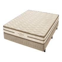 Conjunto Box Solteiro Espuma D45 Americanflex Clinoflex Bambu 100x200x62cm