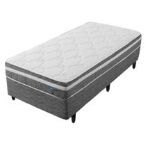 Conjunto Box Solteiro Mola Ensacada Probel Akira (88x188x46cm) Branco