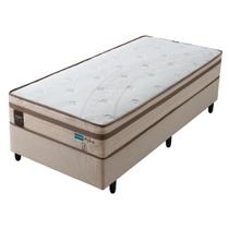 Conjunto Box Solteiro Mola Ensacada Probel Alpha (88x188x52cm) Branco