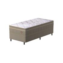 Conjunto Box Solteiro Mola Prodormir Sensitive Ômega (88x188x58cm) Branco
