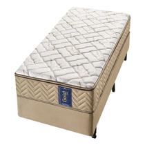 Conjunto Box Solteiro Molas Ensacadas Americanflex Gold Gel 88x188x65cm
