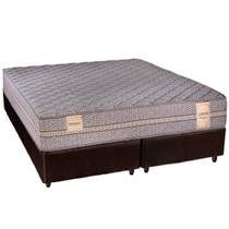 Conjunto Box Super King Espuma Minaspuma Cappuccine II Double Face 193x203x63cm