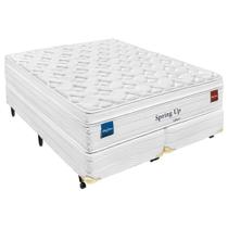 Conjunto Box Super King Molas Ensacadas Americanflex Spring Up Látex 193x203x71cm