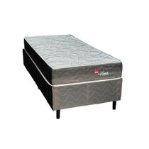 Conjunto Box Viena Molas Ensacadas Solteiro 88x188x52 cm Topazio Conjunto Box Viena Molas Ensacadas Solteiro 88x188x52 cm Topazio