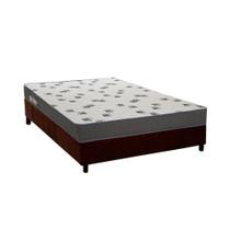 Conjunto Box Viúva: Colchão Espuma Ortobom D33 Light Saúde + Base CRC Suede Brown (128x188) Conjunto Box Viúva: Colchão Espuma Ortobom D33 Light Saúde + Base CRC Suede Brown (128x188)