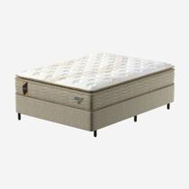 Conjunto Box Viúva Mola Ensacada Probel Excede Premium (128x188x56cm) Branco