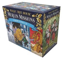 Conjunto Boxed dos Livros 1-25 da Série Magic Tree House: Missões de Merlin Conjunto Boxed dos Livros 1-25 da Série Magic Tree House: Missões de Merlin