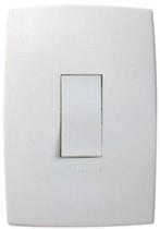 Conjunto branco 4x2 interruptor 1ts vert 611100 plus bca - pial