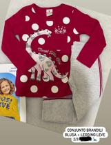 Conjunto Brandili Blusa + Legging Leve Conjunto Brandili Blusa + Legging Leve
