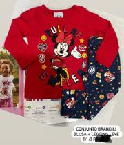 Conjunto Brandili Blusa + Legging Leve Conjunto Brandili Blusa + Legging Leve