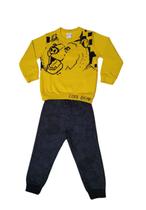 Conjunto Brandili Infantil em Moletom Menino Urso Legal Conjunto Brandili Infantil em Moletom Menino Urso Legal