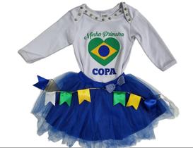 Conjunto Brasil Copa Baby