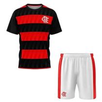Conjunto Braziline Flamengo Mini Craque Infantil Conjunto Braziline Flamengo Mini Craque Infantil