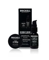 Conjunto Brickell Restoring: Soro e Creme para Olhos Masculinos