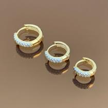Conjunto Brinco Argola Gold Conjunto Brinco Argola Gold