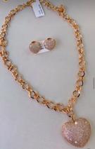 Conjunto brinco e colar Conjunto brinco e colar