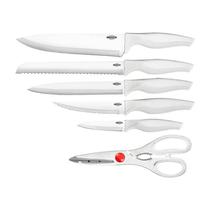 Conjunto Brinox Facas Cross Branco 6 Peças 2556340