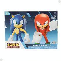 Conjunto Brinquedos 2 Bonecos Sonic E Knuckles 4248 Suuny