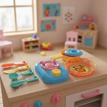 Conjunto Brinquedos De Cozinha Candy 8 Pçs Infantil Brinquedos Cozinha Casinha Confeitaria Comidinha Menina Conjunto Brinquedos De Cozinha Candy 8 Pçs Infantil Brinquedos Cozinha Casinha Confeitaria Comidinha Menina