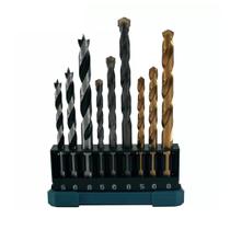 Conjunto Brocas Madeira Aço 5 A 8Mm 9 Pç D71962 Makita Conjunto Brocas Madeira Aço 5 A 8Mm 9 Pç D71962 Makita