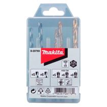 Conjunto Brocas P/ Madeira e Metal Makita 5 peças D-20769