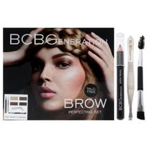 Conjunto Brow Perfecting Set BCBGeneration Cosmetics, 6 unidades com pó